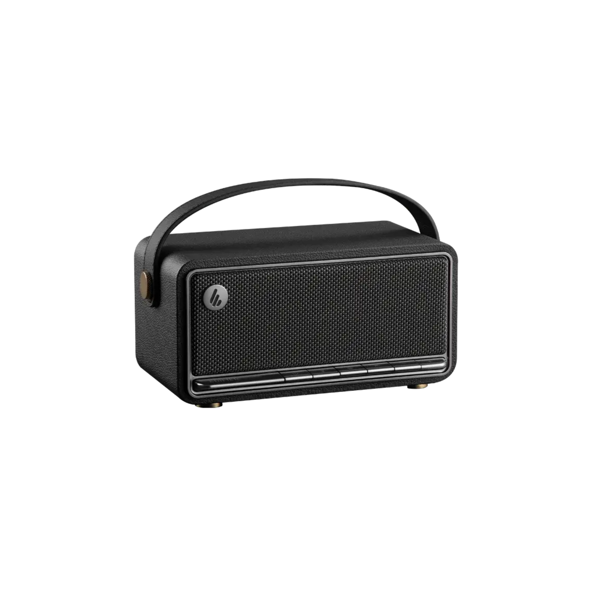 Edifier MP330 Portable Mini Bluetooth Speaker With Built In Battery (Upto 19 Hours) (Retro Black)