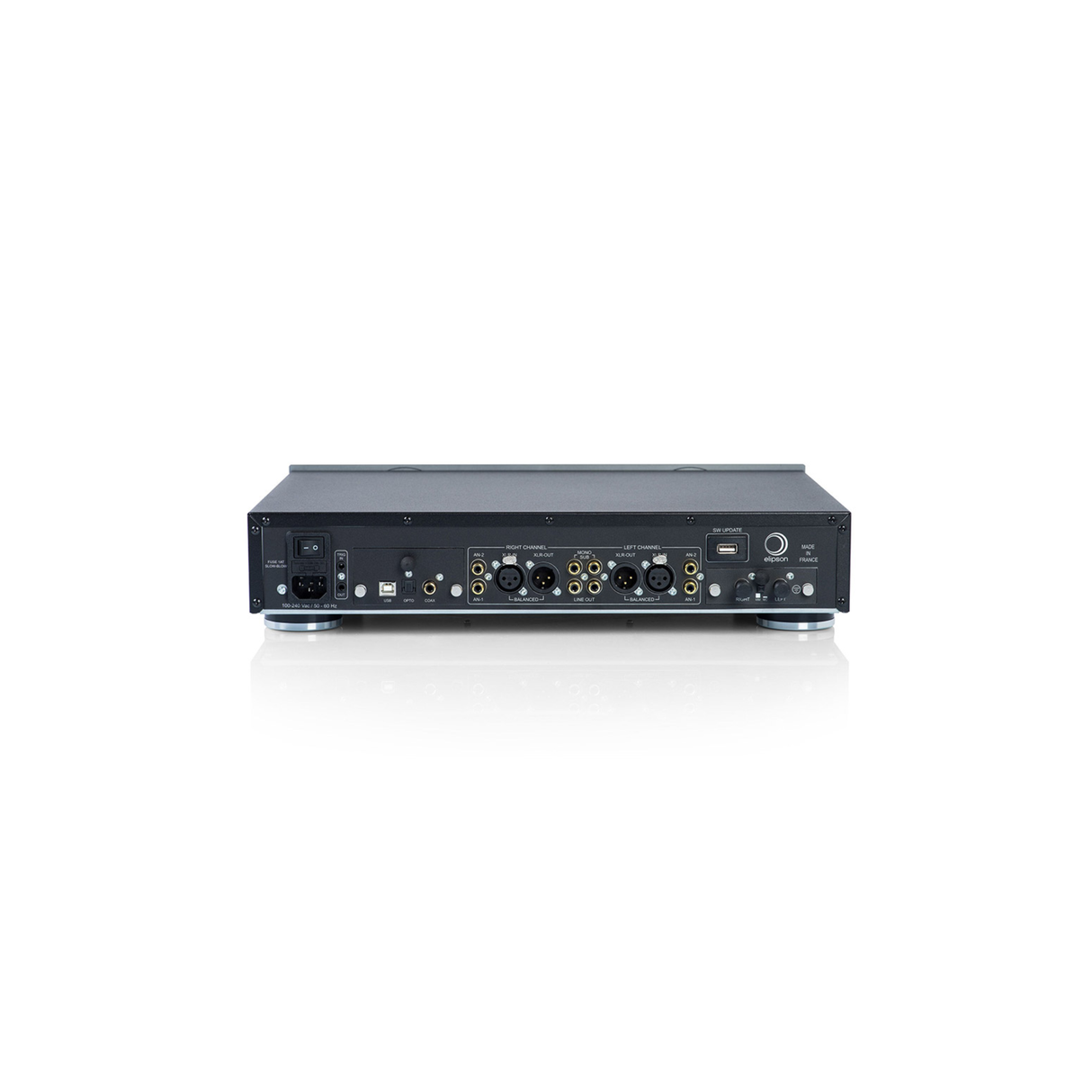 Elipson P1 F Audiophile Stereo Preamplifier with MM/MC Phono & DAC