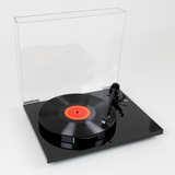 Rega Planar 1 Plus Eco Deck - Belt Drive Turntable with Built-In Phono Stage (Black)