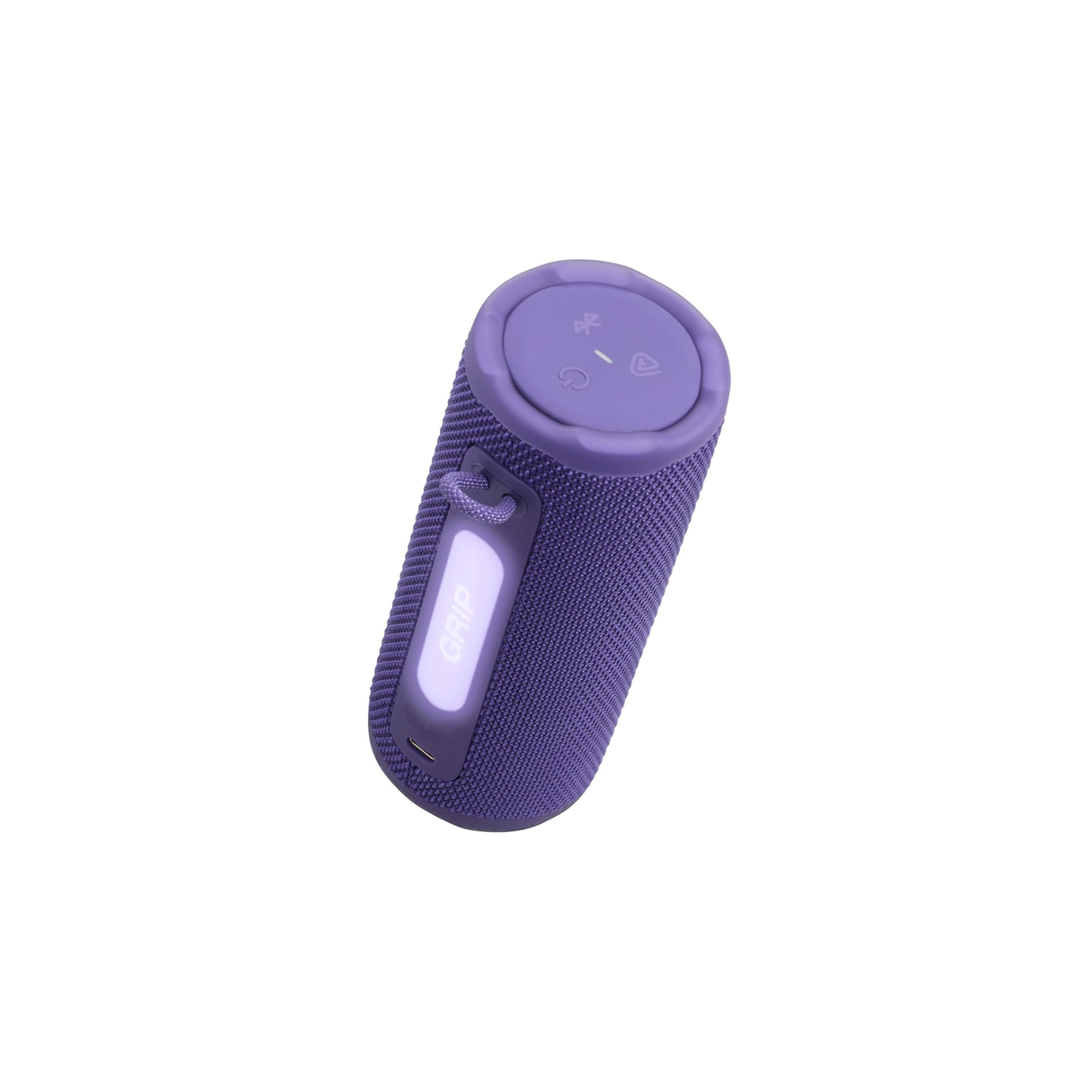 JBL Grip - Compact Bluetooth Speaker (Up to 14 Hours of Playtime, Water, Dust and Drop-Proof Multi-Speaker Connection) (Purple)