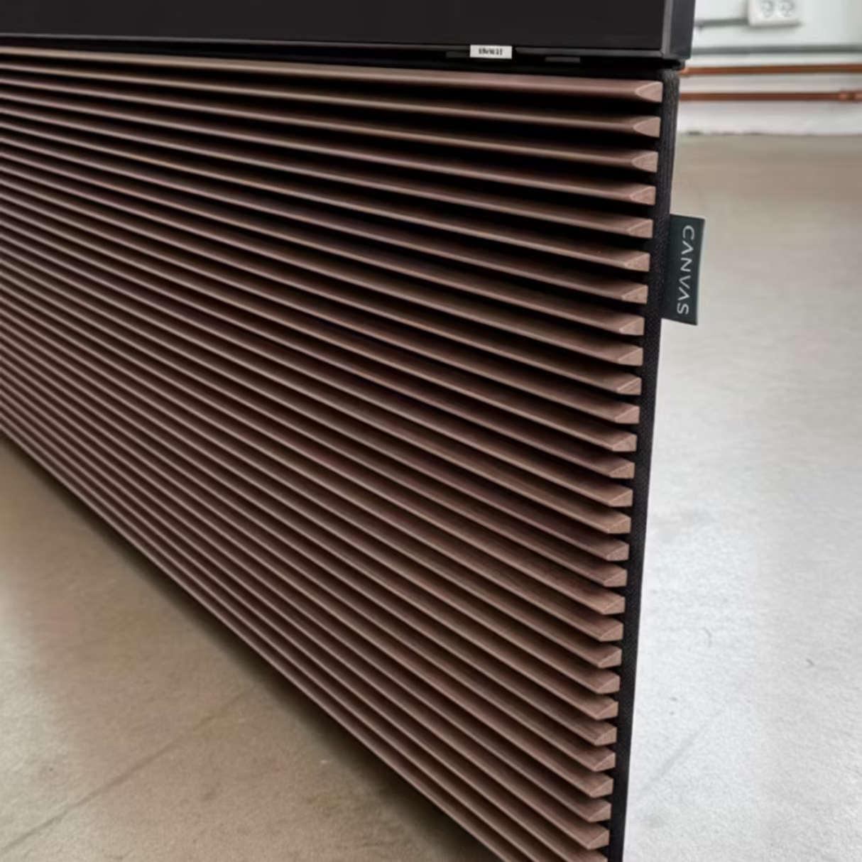 Canvas 65'' Soundbar (Wood Finish, Walnut)