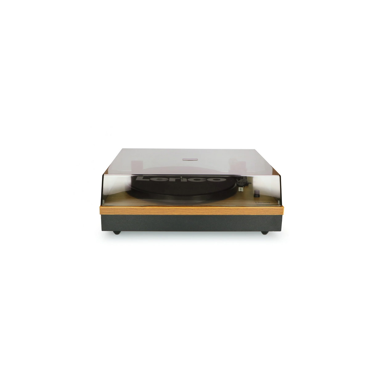 Lenco LS-300WD - Record Player with Bluetooth and two Bookshelf speakers (Wood)