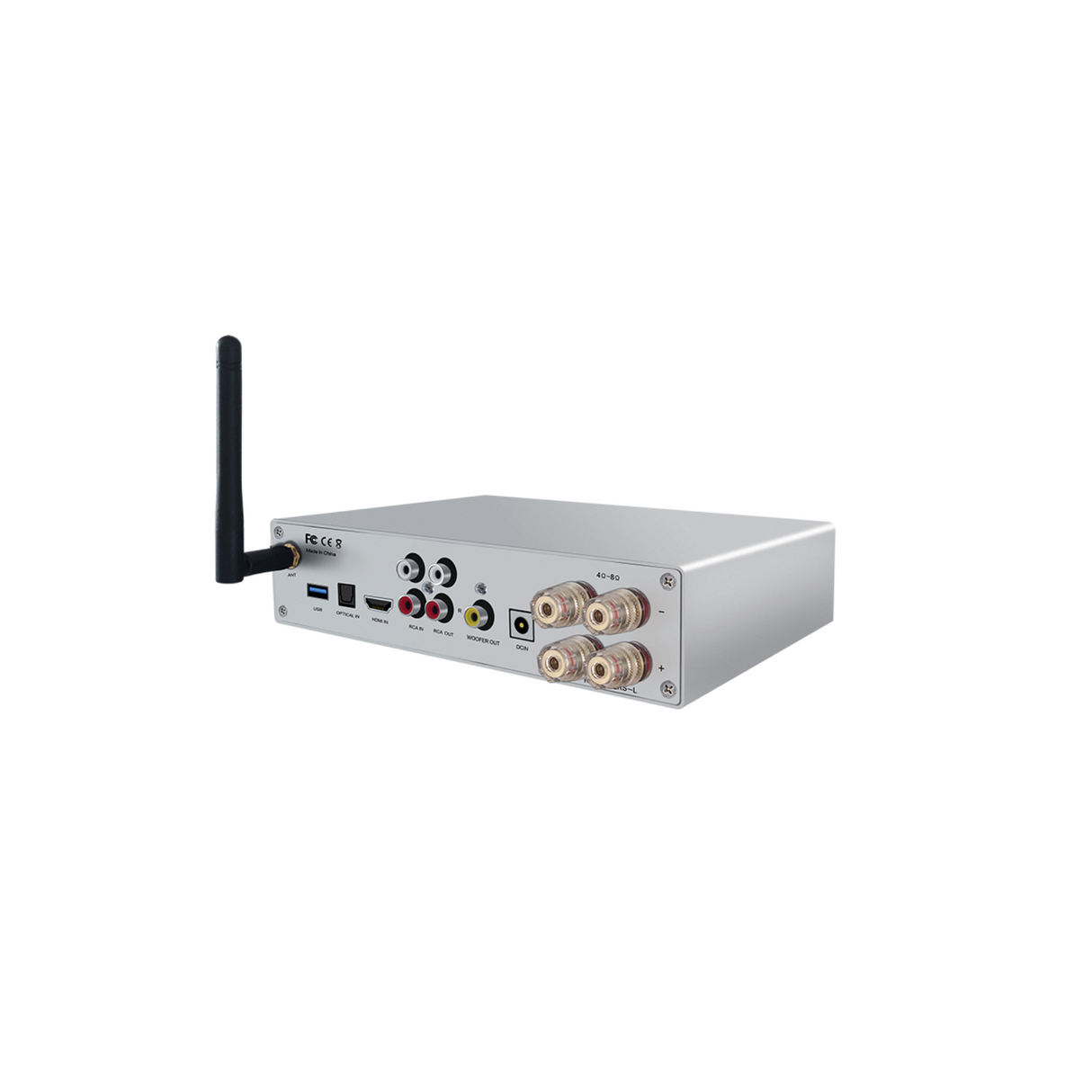 Pure Acoustics Quantum B250 - 2.1 Channel Integrated Stereo Amplifier (Supports Bluetooth 5.0, RCA / HDMI ARC/ LAN)