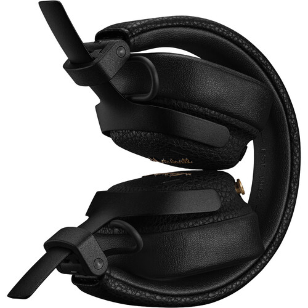 Marshall Milton A.N.C. Wireless On-Ear Headphones with Adaptive Active Noise Cancelling | 80 Hours Wireless Playtime | Durable & Foldable Design for Travel (Black)