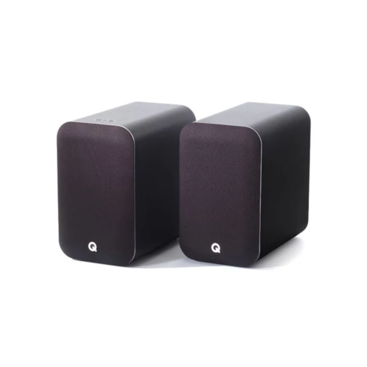 Q Acoustics M20 Wireless Powered Speakers (Black) + Argon Audio TT MK2 Record Player (Stereo Bundle Package)