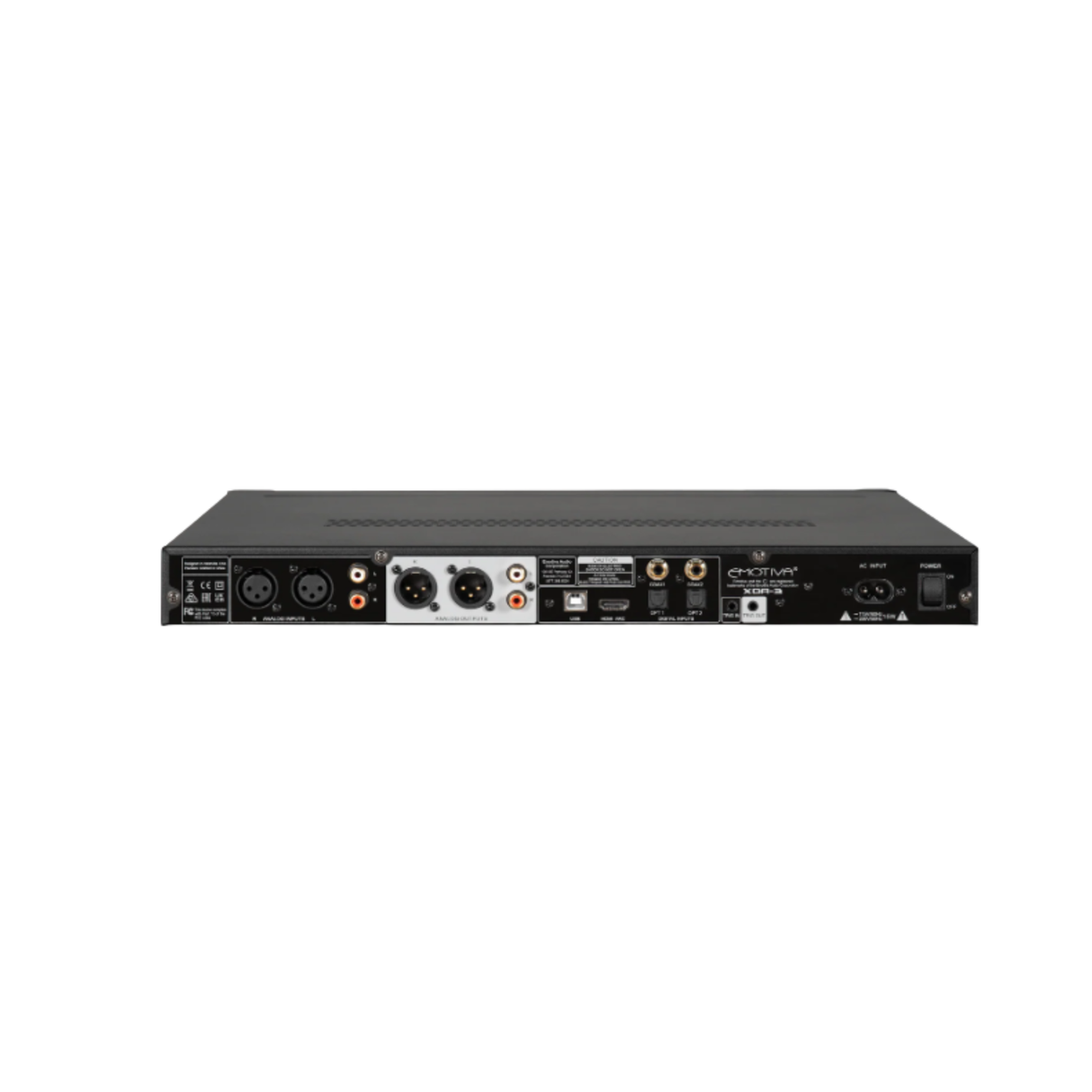 Emotiva XDA-3 - Differential Reference Audiophile Grade DAC / Preamplifier