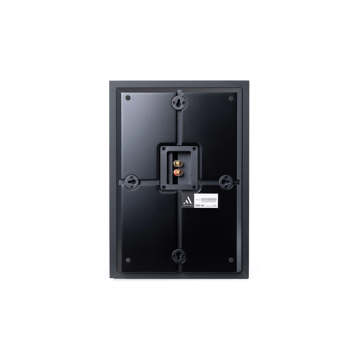 Argon Audio Forus 5 Wall - On-Wall Speaker (Pair) (Black)