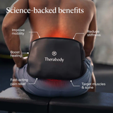 Therabody ThermBack LED – 4-in-1 Back Wrap With Heat, Far infrared, Vibration and LED Light Therapies For Lower Back Pain Relief
