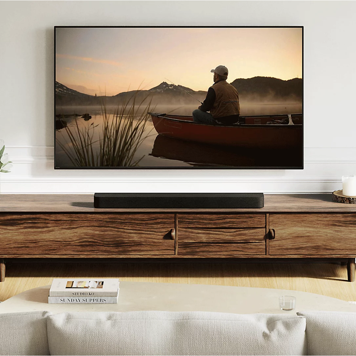Sony Bravia Theatre Bar 7 HT-A7100 Single Soundbar with 9 Speaker Units, 360 Spatial Sound Mapping, Dolby Atmos & DTS:X