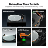 Fosi Audio Luna3 - Manual Turntable with VM95E Cartridge