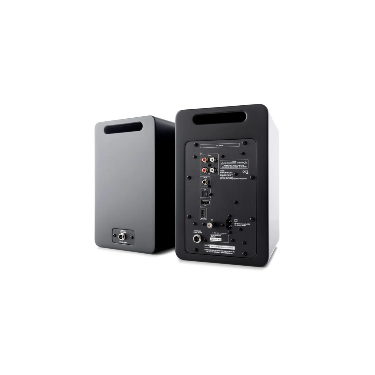 Argon Audio Forte A5 Wifi - Wifi Enabled Powered Bookshelf Speaker with HDMI ARC (Pair) (Black)