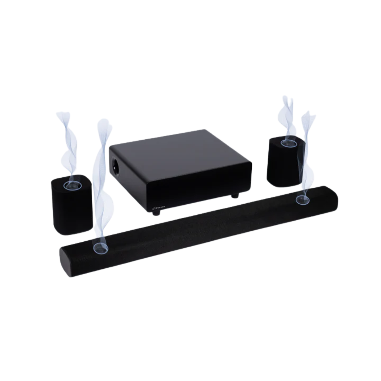 Platin Milan 5.1.4 - Wireless Dolby Atmos Soundbar with Subwoofer