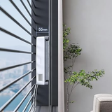 Ecovacs WINBOT Mini Window Cleaning Robot - Compact Design, Dual Nozzles with Ultrasonic Spray, 9-Stage Protection System, Intelligent Path Planning, 3 Cleaning Modes, Anti-Slipping
