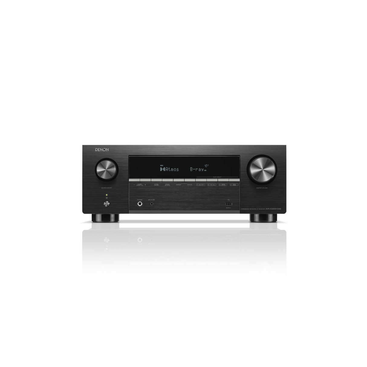 Denon AVR-X2900H - 7.2 Channel Dolby Atmos 8K Ultra HD AV Receiver
