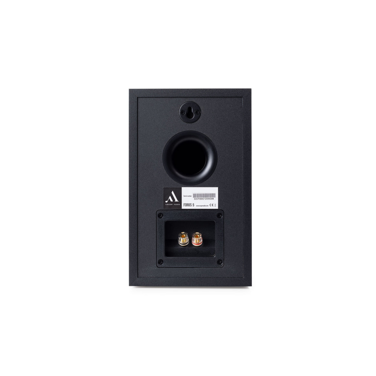 Argon Audio Forus 5 - Bookshelf Speaker (Pair) (Black)