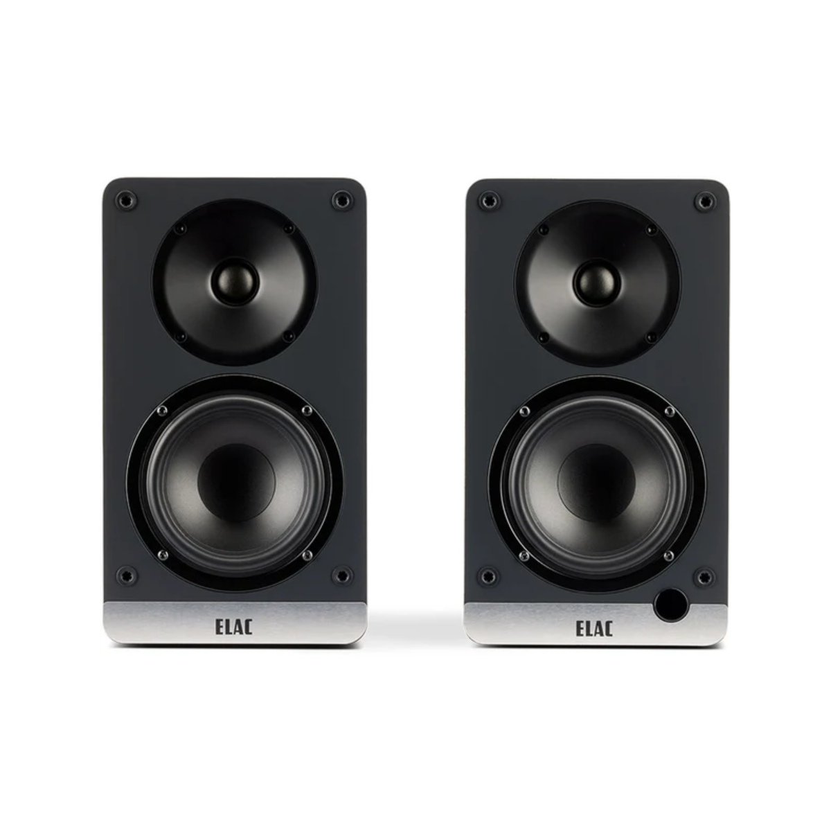 Elac Debut ConneX DCB41 - 2-Way Active Powered Bookshelf Speakers (Pair) (Black)