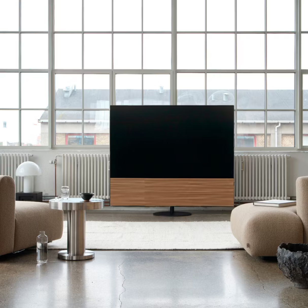 Canvas 77'' Soundbar (Wood Finish, Light Oak)