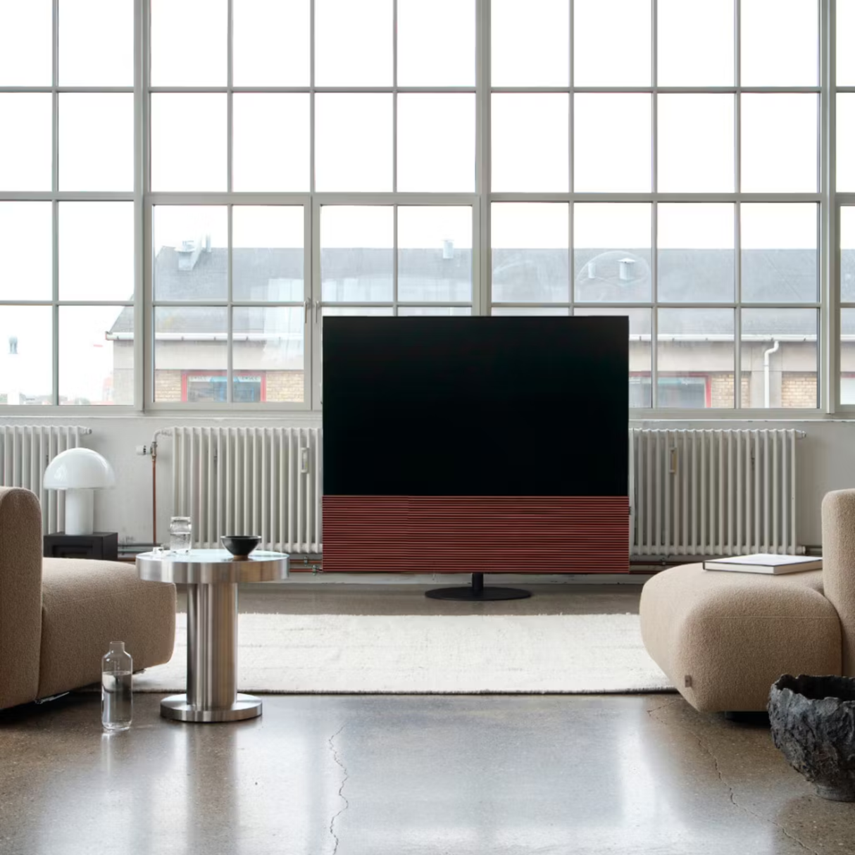Canvas 75'' Soundbar (Wood Finish, Mahagony)
