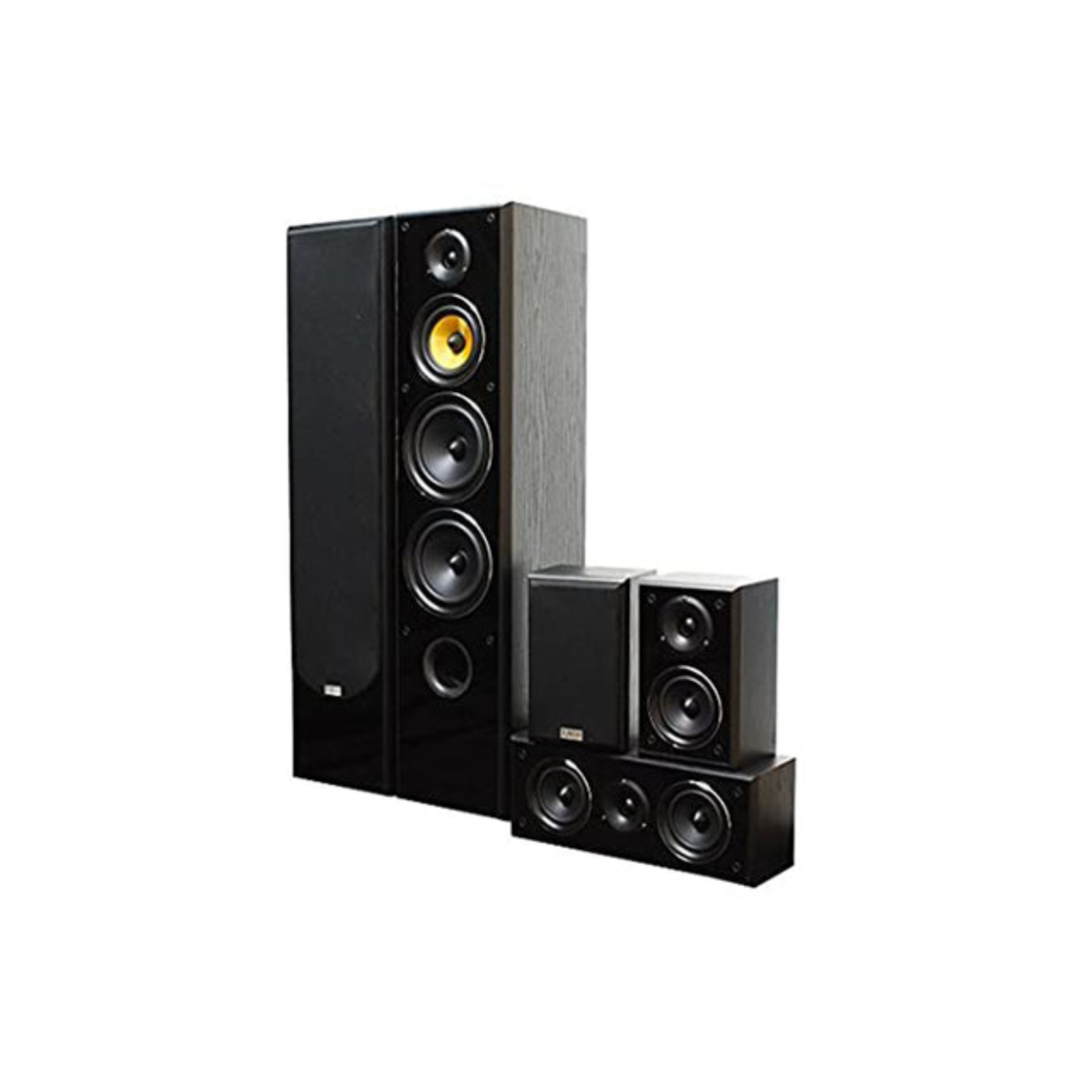 Denon AVRX-1700H 8K AV Receiver + Taga TAV-606 V.3 Speaker Package + Taga TSW-90 Subwoofer + Taga TCW-190R In-Ceiling Speakers 5.1.2 Home Theatre Bundle