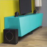 Cabasse Eole 4 - 5.1 On-Wall Satellite Speaker Package (Black)