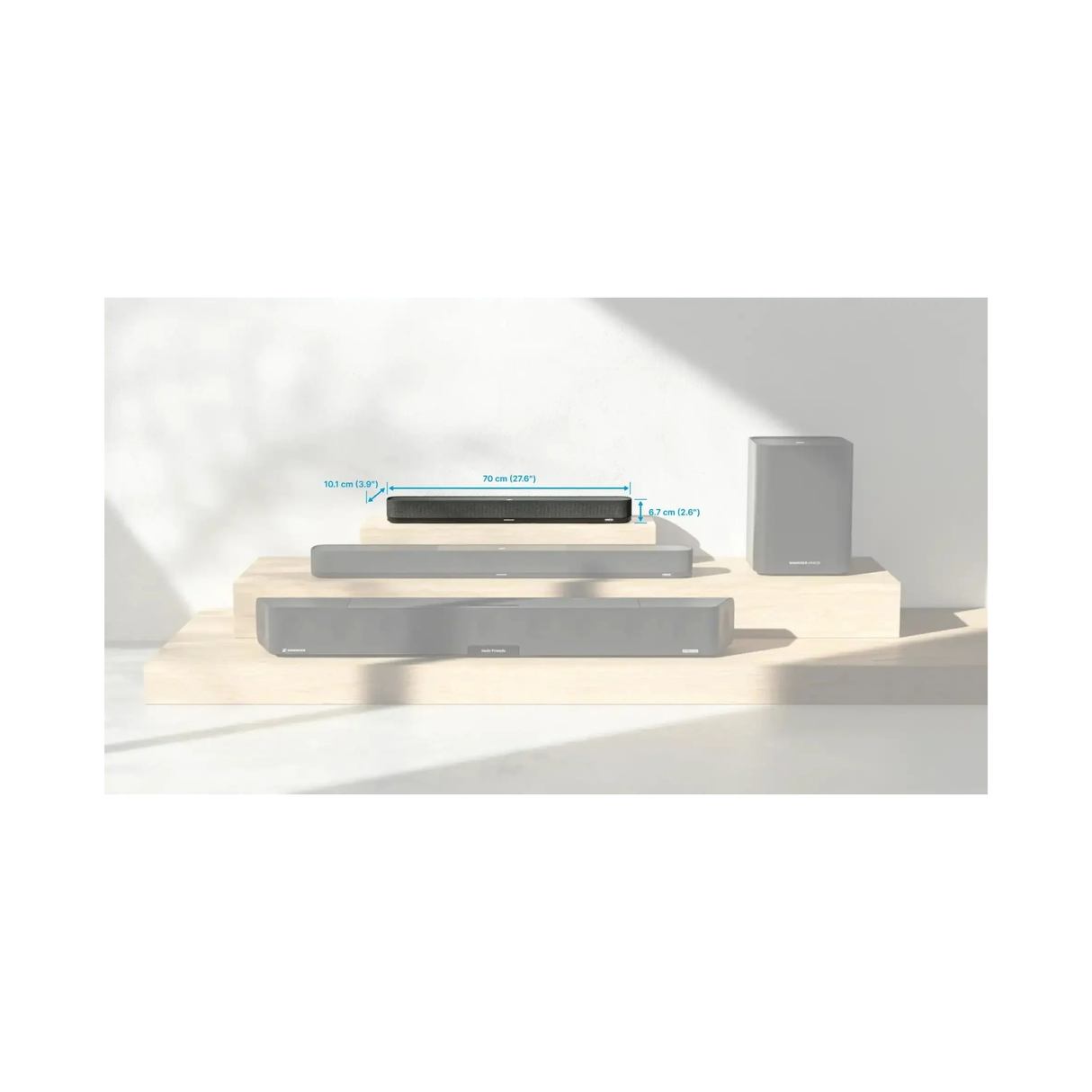 Sennheiser AMBEO Mini Soundbar With Dolby Atmos & DTS:X