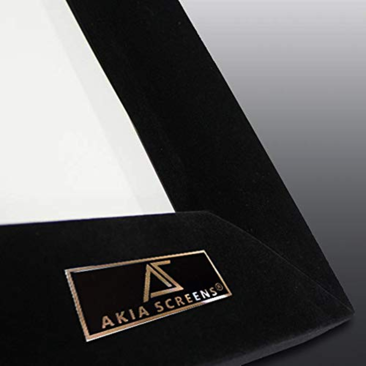 Akia Screens AK-FF135WH2 - 135 Inches CineWhite Fixed Frame Projection Screen (16:9) (8K / 4K Ultra HD 3D Ready HDR Compatible)
