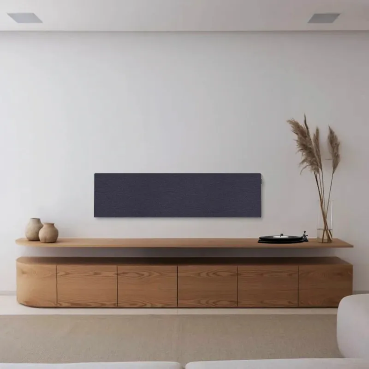 Canvas Solo Soundbar (Fabric Finish, Dark Blue)