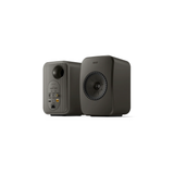 KEF LSX II LT Wireless Streaming Powered/Active Bookshelf Speaker (Pair) (Graphite Grey)