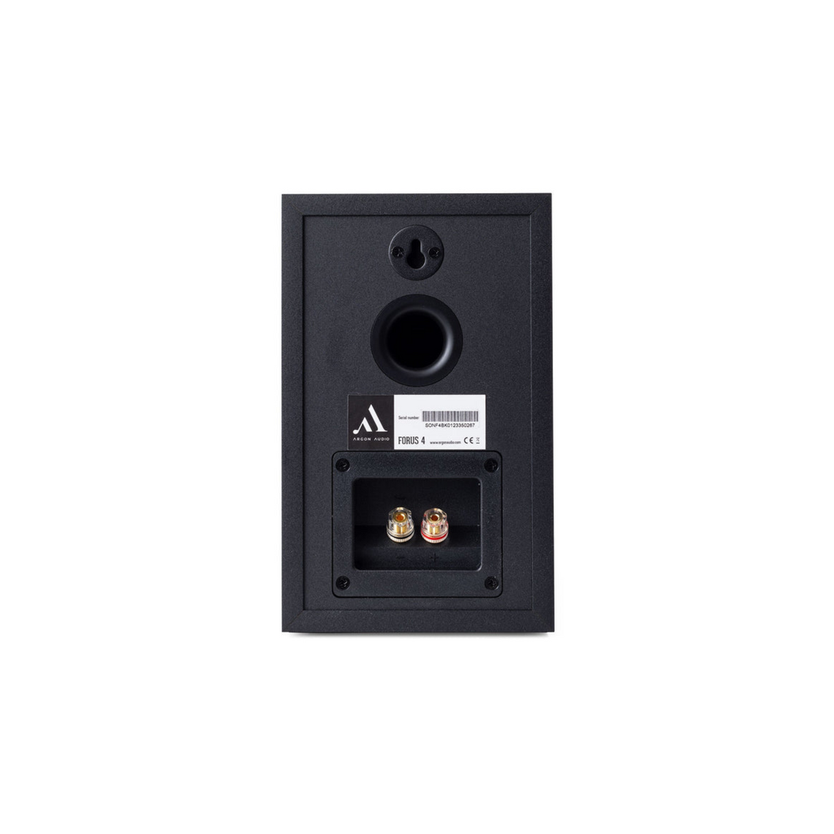 Argon Audio Forus 4 - Bookshelf Speaker (Pair) (Black)