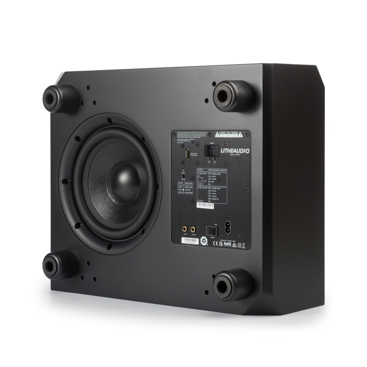 Lithe Audio 06540 - 8 Inches Powered Subwoofer (150W)