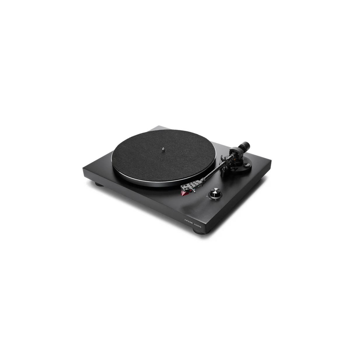 Argon Audio TT-3 Plus - Manual Belt Drive Turntable (Black)