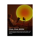 XGIMI MoGo 4 Bundle Set - Smart Portable Projector with Built-In Battery + PowerBase Stand + 1 x Filter