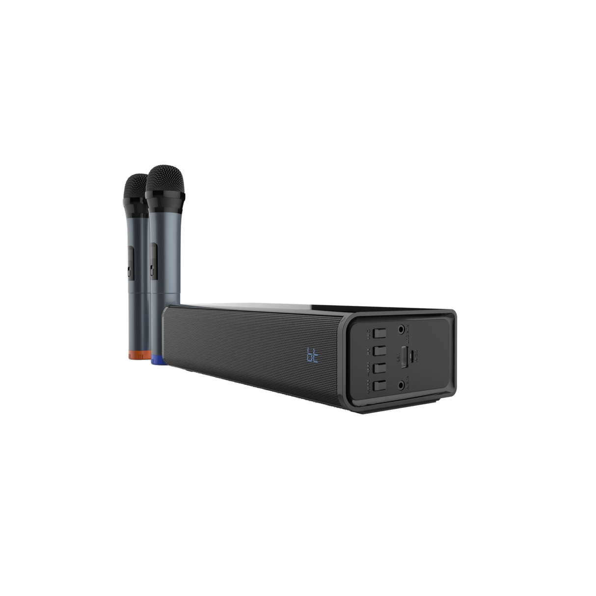 Pure Acoustics Sing Bar - Bluetooth Karaoke Soundbar with Dual Wireless Microphones