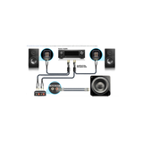SVS SoundPath Speaker-level to line-level Adapter (This adapter makes it easy to connect a speaker / subwoofer to older amplifiers without RCA outputs)