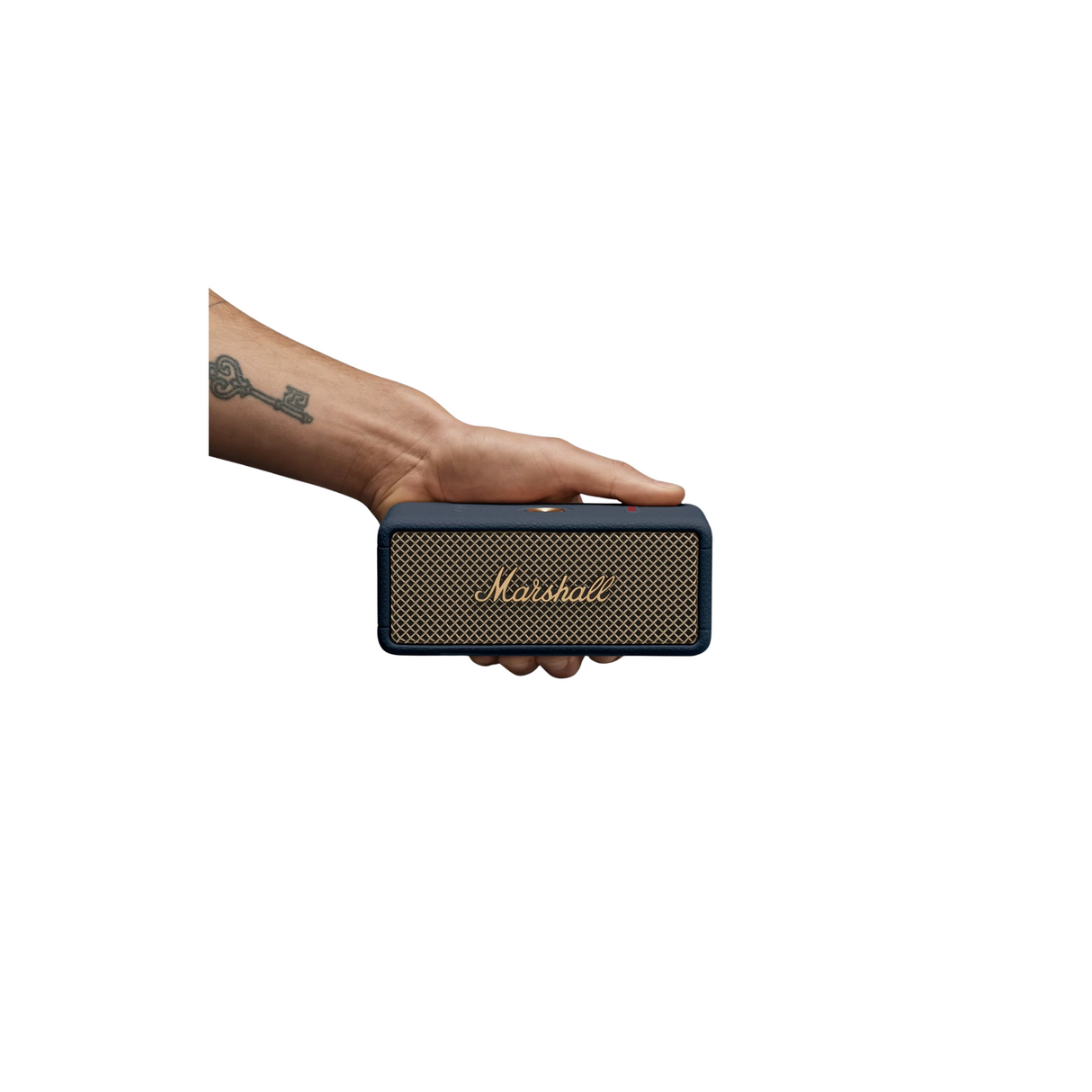 Marshall Emberton III Compact Portable Bluetooth Speaker with 32+ Hours of Playtime (Midnight Blue Limited Edition)