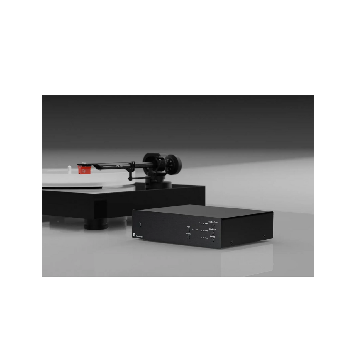 Pro-Ject Phono Box S3B - Balanced Phono Preamplifier (Black)