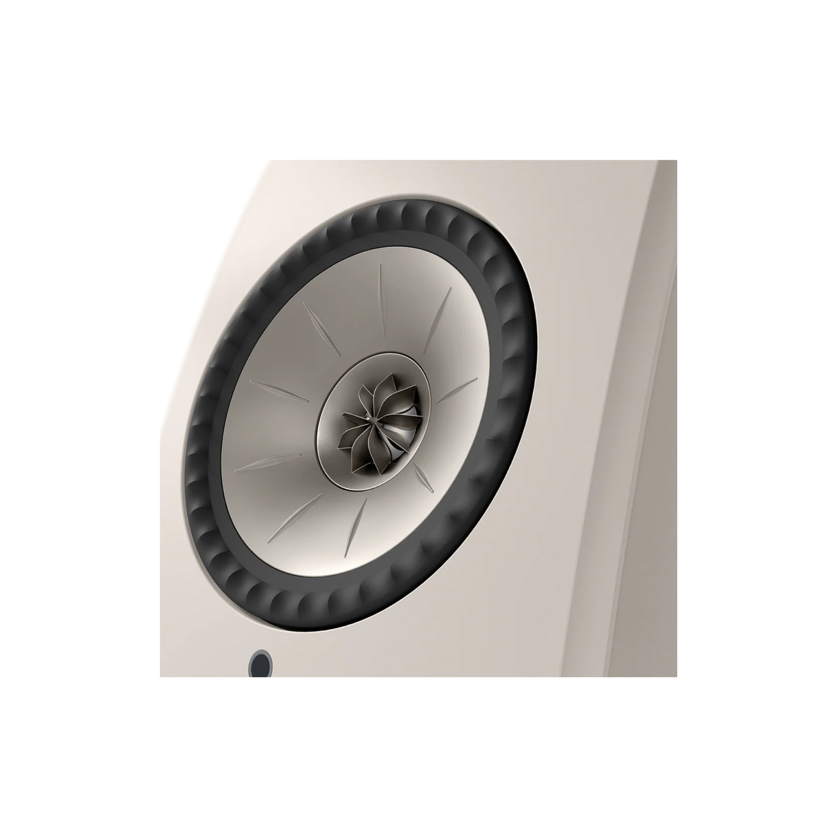 KEF LSX II LT Wireless Streaming Powered/Active Bookshelf Speaker (Pair) (Stone White)