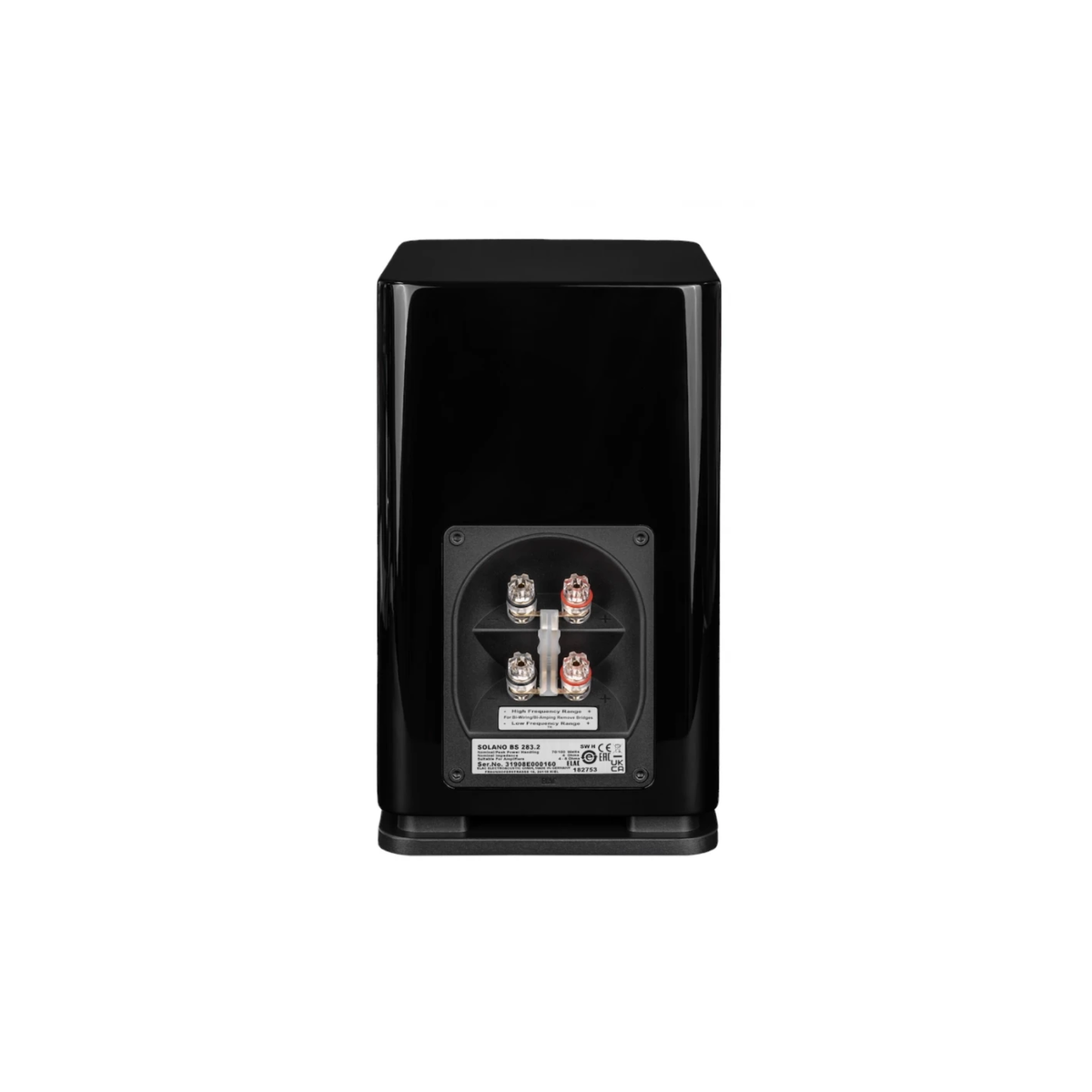 Elac Solano BS 283.2 - 2-Way Bookshelf Speakers (Satin Black) (Pair)