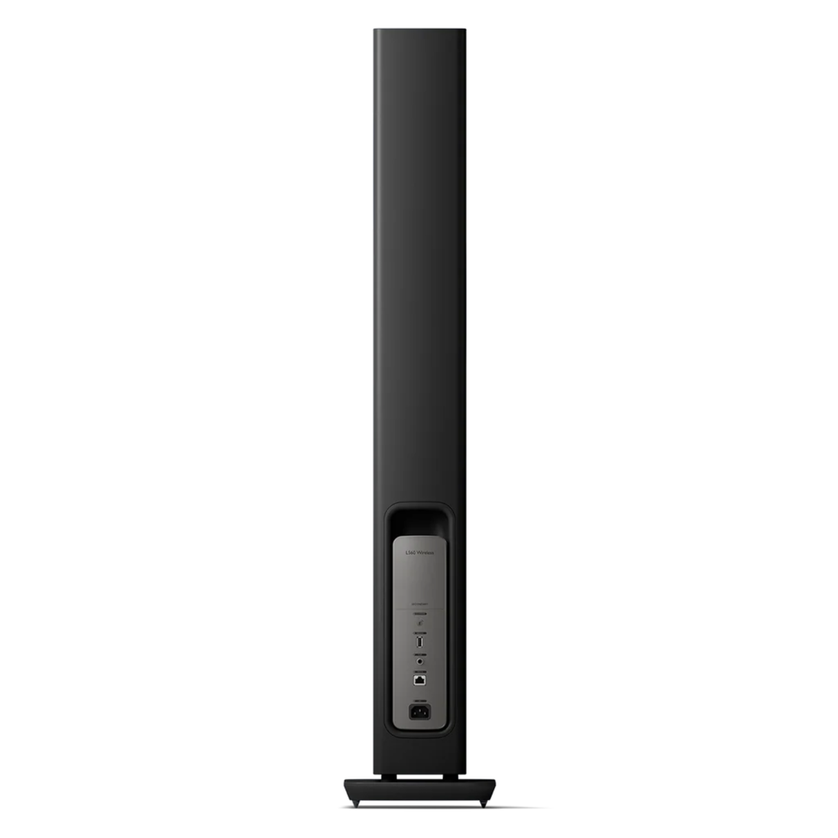 KEF LS60 - Wireless Powered Floor Standing Speakers (Pair) (Carbon Black)