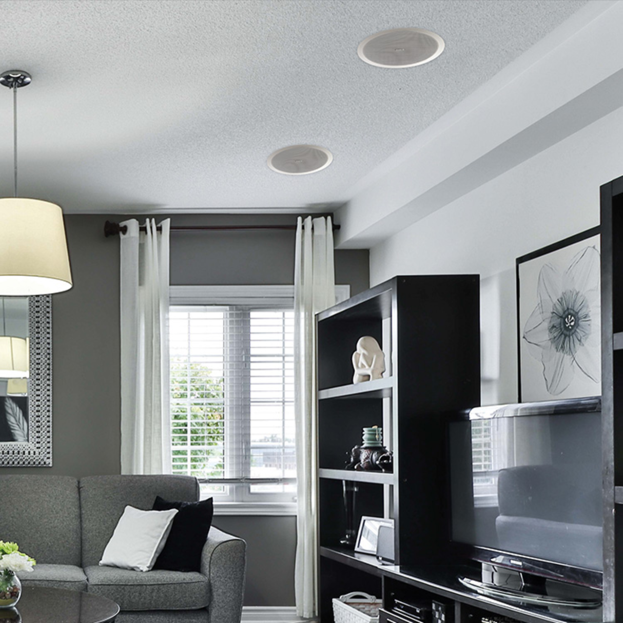 Indiana Line RD 280 - 8'' 2-Way In-Ceiling Speaker (Pair)