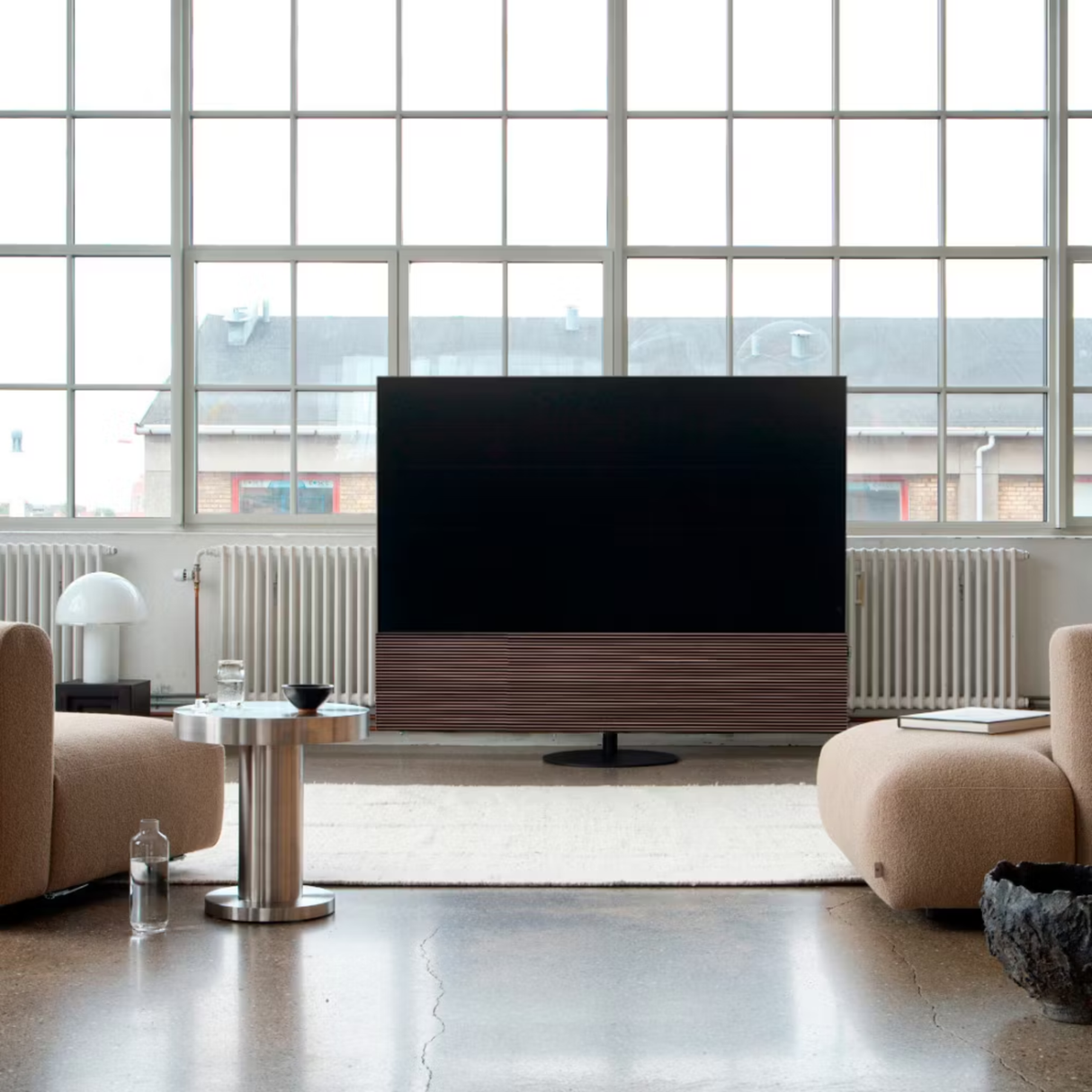 Canvas 83'' Soundbar (Wood Finish, Walnut)