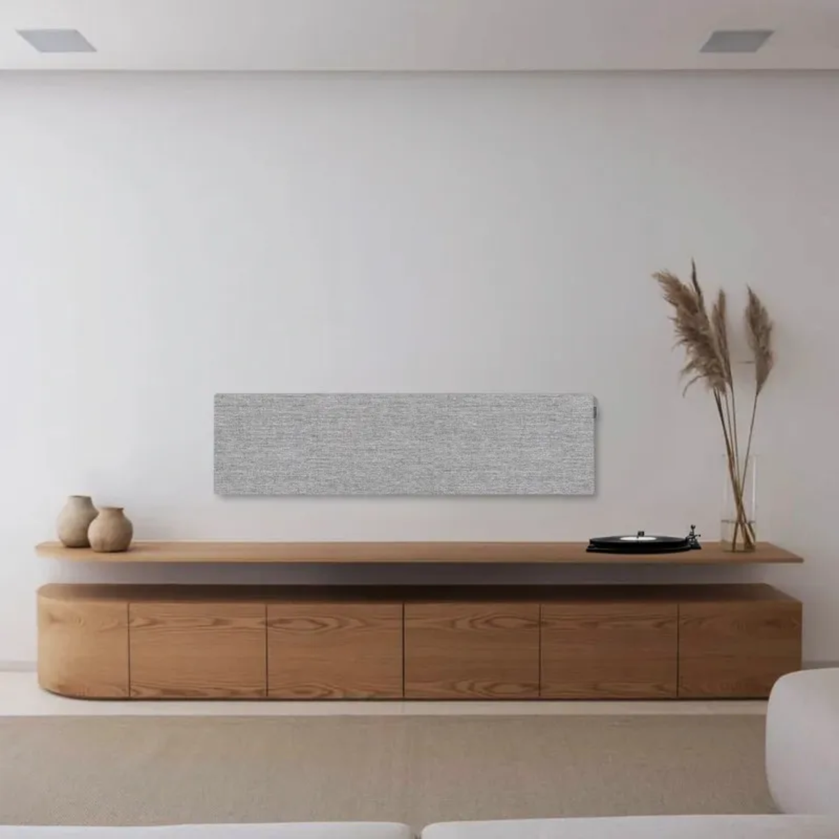 Canvas Solo Soundbar (Fabric Finish, Structured Grey)