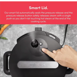 Nutricook 6 QT - 5.7L Stainless Steel Smart Pot 2, 1000W, 9-in-1 Electric Pressure Cooker, Slow Cooker, Rice Cooker, Steamer, Sauté, Sous Vide, Yogurt Maker, Smart Lid, Delay Start