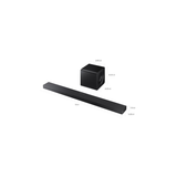 Samsung HW-QS700F Soundbar - 3.1.2 Channel Dolby Atmos Soundbar with wireless Subwoofer 345W