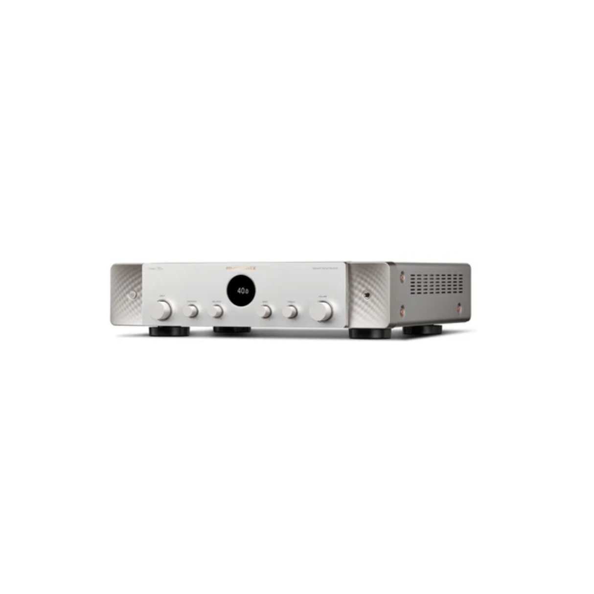 Marantz Stereo 70s Slimline Network Stereo Receiver (Silver) + Mission LX-6 MKII - 3-Way Floor Standing Speaker (Stereo Bundle Package)