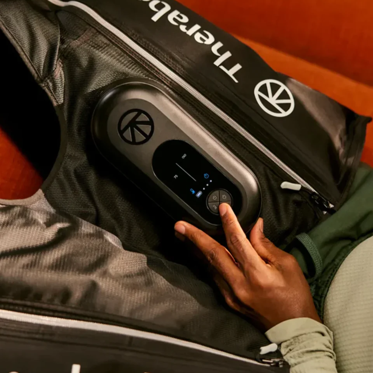 Therabody JetBoots Prime- Compression Massage Boots - Fully Wireless Air Circulation Muscle Recovery Device for Complete Pain Relief- Remote System with TruGrade & FastFlush Technology