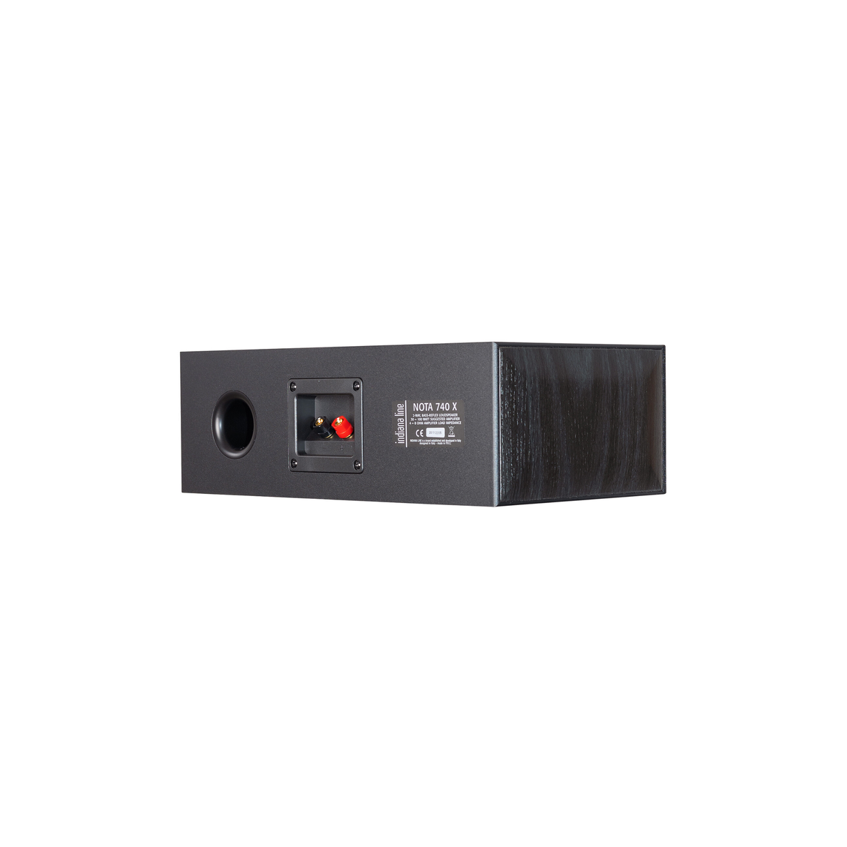 Indiana Line Nota 740 - 2 Way Center Channel Speaker (Black Oak)