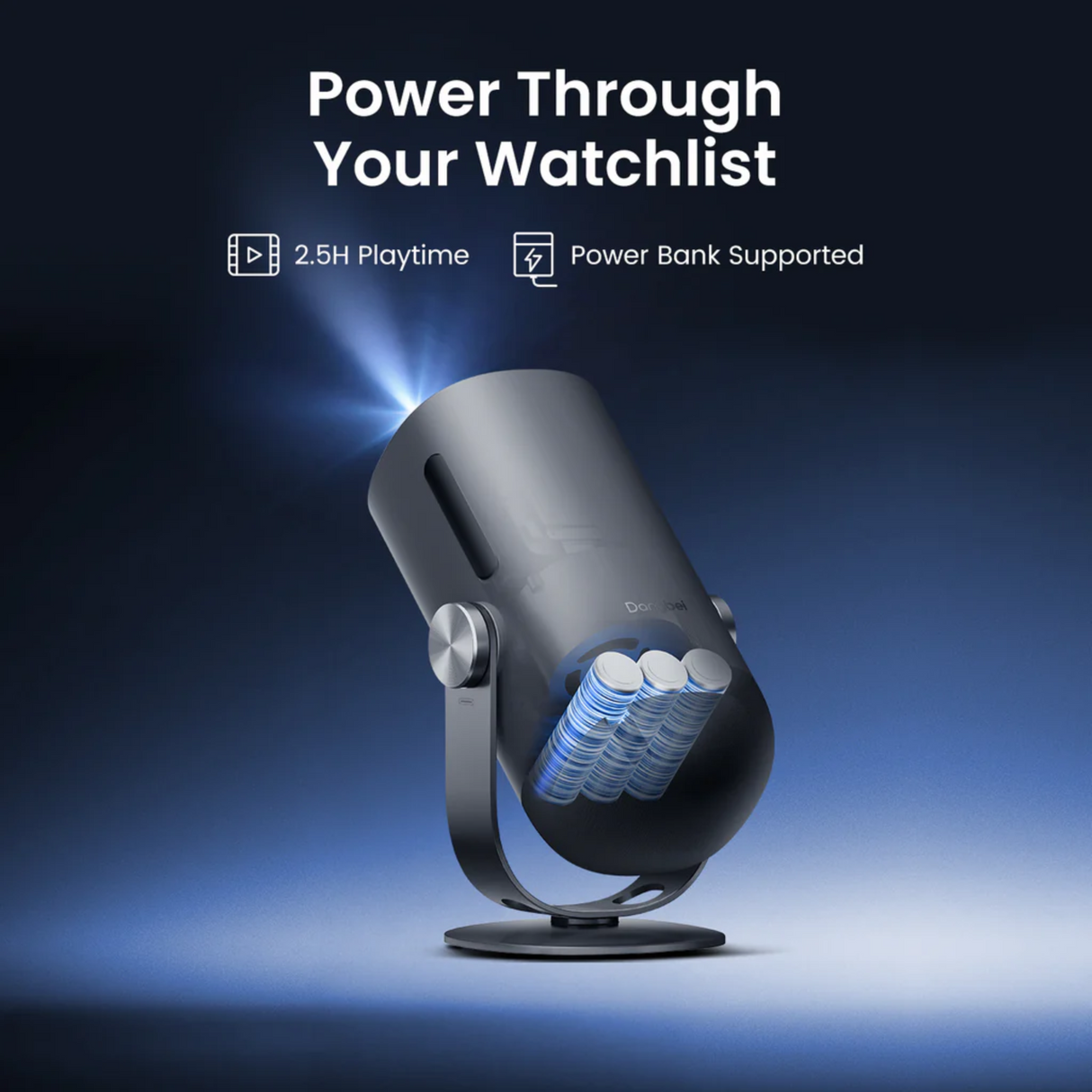 Dangbei Freedo - Full HD Smart Portable Google TV Projector