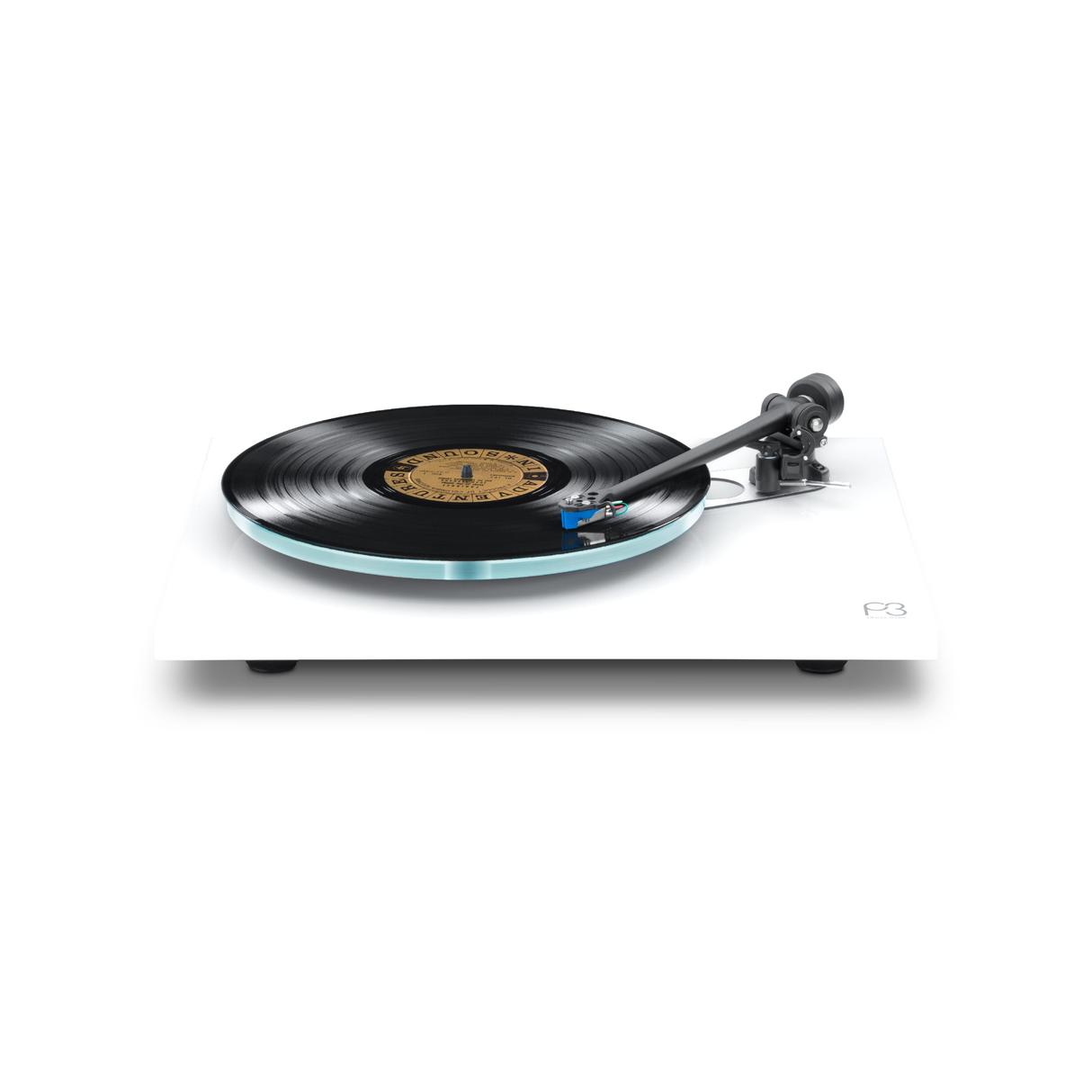 Rega Planar 3 Belt-Drive Turntable with ND3 MM Cartridge (White)