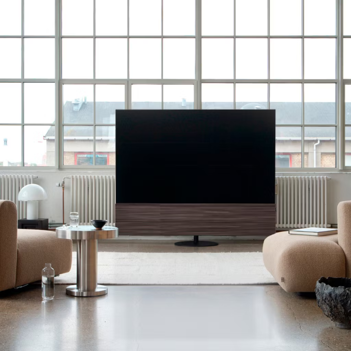 Canvas 85'' Soundbar (Wood Finish, Walnut)